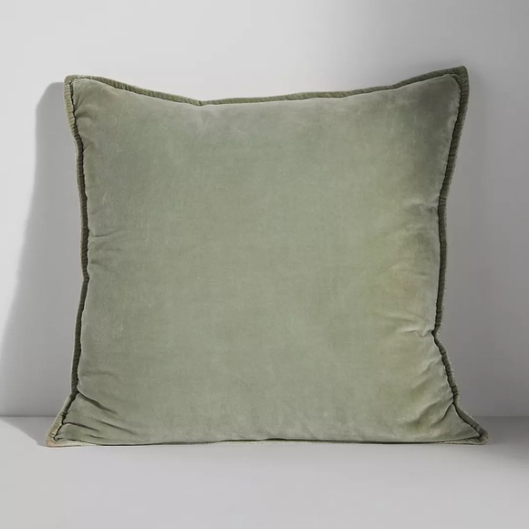Anthropologie Other - NWT Anthropologie Velvet Trova Pillow Sage 22 x 22